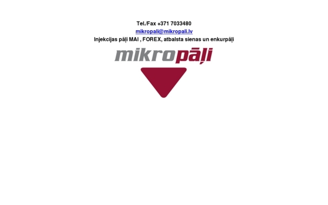 Mikropāļi, SIA